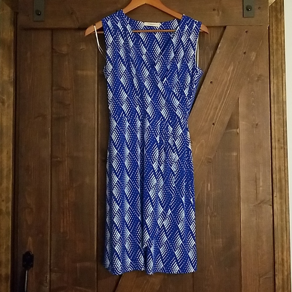 Arun Faux Wrap Knit Dress